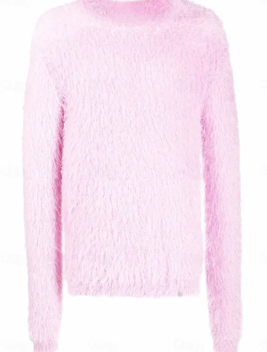 Clearance Women's Pullover Sweater Jumper Stylish Casual Soft Solid Color Ribbed Crew Neck Oversized Long Sleeve Regular Tops Knit Outdoor Daily Holiday Black White Fall Winter Women Pullovers & Tops