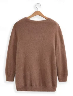 Sale Women's Pullover Sweater Jumper Stylish Casual Soft Solid Color Chunky Turtleneck Oversized Long Sleeve Regular Tops Knit Daily Going out Weekend Black White Fall Winter Women Pullovers & Tops