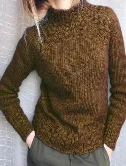 New Women's Pullover Sweater Jumper Stylish Casual Soft Solid Color Cable Turtleneck Oversized Long Sleeve Regular Tops Knit Outdoor Daily Holiday Black Wine Fall Winter Women Pullovers & Tops