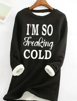 Discount Women's Pullover Sweatshirt Letter Casual Comfrt Long Sleeve Crew Neck Regular Tops Street Dailywear Print Black Yellow Pink Red Blue Fall Winter Women Hoodies & Sweatshirts
