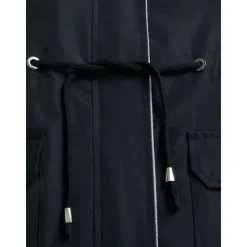 Best Women's Raincoat Waterproof Rain Jacket Mid-Length Windproof Trench Coat Sport Outdoor Hiking Hooded Jacket with Pockets Casual Jacket Long Sleeve Drawstring Winter Coat Warm Black Yellow Women Jackets