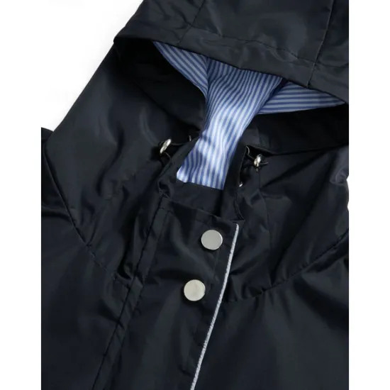 Best Women's Raincoat Waterproof Rain Jacket Mid-Length Windproof Trench Coat Sport Outdoor Hiking Hooded Jacket with Pockets Casual Jacket Long Sleeve Drawstring Winter Coat Warm Black Yellow Women Jackets