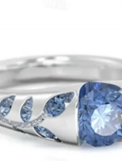 Sale Women's Rings Elegant Valentine's Day Floral Ring Women Trendy Jewelry