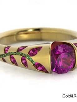 Sale Women's Rings Elegant Valentine's Day Floral Ring Women Trendy Jewelry