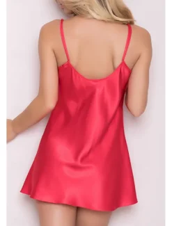New Women's Robes Gown Nightgown Sleepwear Patchwork Fashion Simple Hot Home Daily Bed Lace Breathable Straps Sleeveless Backless Summer Spring Home Outfits Women Sleepwear