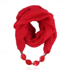 Clearance Women's Scarves Infinity Scarf Daily Holiday Linen Bohemia Warm Decoration 1 PC Women Scarves