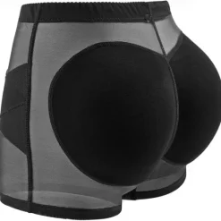 Best Women's Scrunch Butt Shorts Shapewear Fashion Casual Short Plain Mesh Patchwork Ruched Butt Lifting Tummy Control Butt Lift Comfort High Elasticity Home Daily Fitness Black Apricot Skinny Women Shapewear