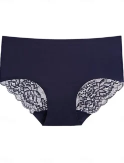 Hot Women's Sexy Lingerie Panties Pure Color Lovers Hot Home Valentine's Day Bed Ice Silk Breathable Hole Summer Spring Home Outfits Women Lingerie