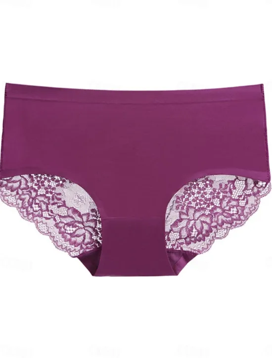 Hot Women's Sexy Lingerie Panties Pure Color Lovers Hot Home Valentine's Day Bed Ice Silk Breathable Hole Summer Spring Home Outfits Women Lingerie