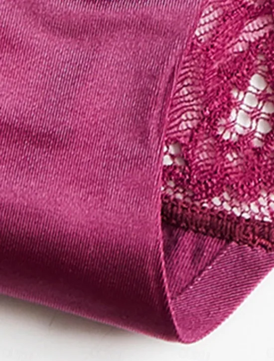 Hot Women's Sexy Lingerie Panties Pure Color Lovers Hot Home Valentine's Day Bed Ice Silk Breathable Hole Summer Spring Home Outfits Women Lingerie