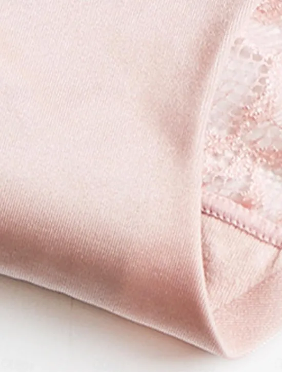 Hot Women's Sexy Lingerie Panties Pure Color Lovers Hot Home Valentine's Day Bed Ice Silk Breathable Hole Summer Spring Home Outfits Women Lingerie