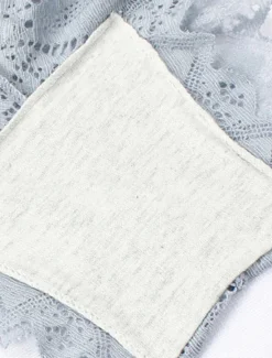 Online Women's Sexy Lingerie Panties Pure Color Lovers Hot Home Valentine's Day Bed Lace Breathable Hole Summer Spring Home Outfits Women Lingerie
