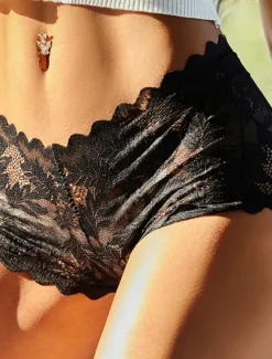 Online Women's Sexy Lingerie Panties Pure Color Lovers Hot Home Valentine's Day Gift Breathable Summer Spring Home Outfits Women Lingerie