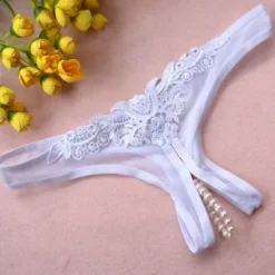 Hot Women's Sexy Lingerie Panties Pure Color Basic Party Bed Valentine's Day Hole Fall Winter Red Home Outfits Women Lingerie