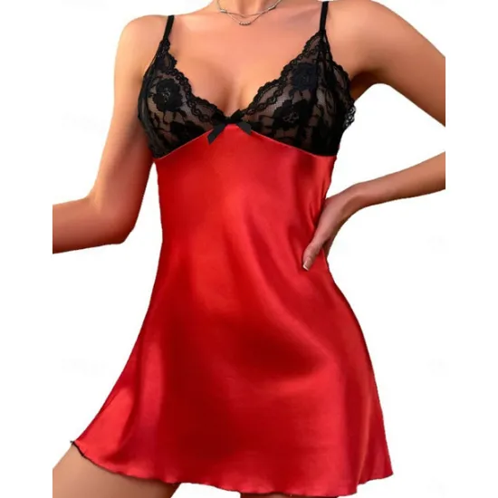 Hot Women's Sexy Lingerie Sexy Bodies Bra MeshNightwearPolyester Solid Colo Spring & Summer Fall & Winter Women Lingerie