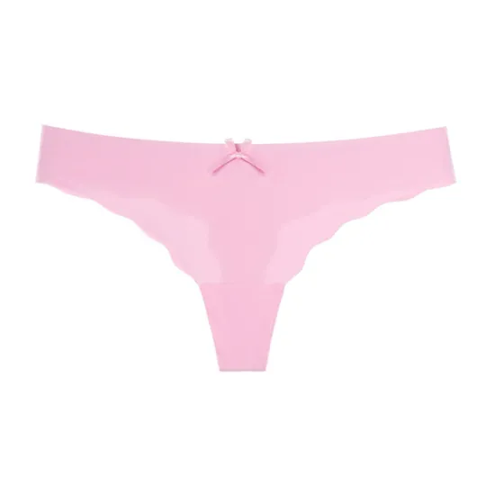 Discount Women's Sexy Panties G-strings & Thongs Panties Brief Underwear 1 PC Underwear Fashion Sexy Comfort Basic Bow Leopard Pure Color Nylon Low Waist Sexy Multi color Black Pink S M L Home Outfits Women Lingerie