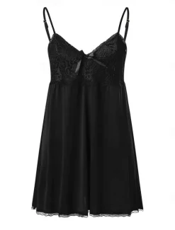 Online Women'S Sexy Perspective Pajamas Nightdress Fat Mm Plus Size Slip Dress Set Women Lingerie