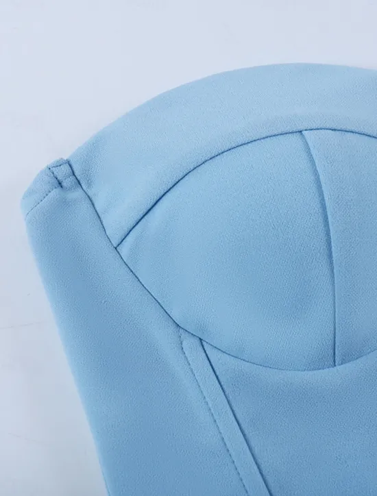Outlet Women's Shapewear Pure Color Corsets Street Date Going out Breathable Bandeau Sleeveless Backless Summer Spring Home Outfits Women Shapewear