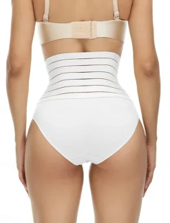 New Women's Shapewear Shapewear Short High Waist Plain Elastic Waistband Soft Comfortable Stretchy Yoga Cuticolor Black White Summer Spring Slim Fit Women Leggings