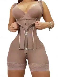 Online Women's Shapewear Shaping Panty MeshNightwearNylon Solid Colored Black Purple Spring & Summer Fall & Winter Women Shapewear
