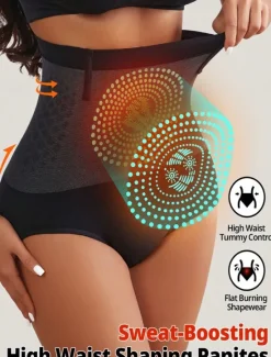 New Women's Shapewear Waist Trainer Sport Pure Color Elastic Waist Daily Sleeveless Summer Spring Fall Winter Women Shapewear