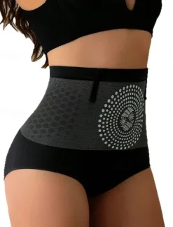New Women's Shapewear Waist Trainer Sport Pure Color Elastic Waist Daily Sleeveless Summer Spring Fall Winter Women Shapewear