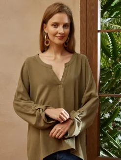 New Women's Shirt Blouse Cotton Linen Shirts Solid Basic Long Sleeve V Neck Long Tops Casual Daily Black White Pink Army Green Blue Summer Spring Women Shirts