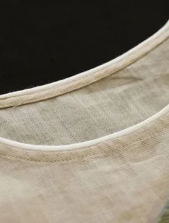 Hot Women's Shirt Blouse Cotton Linen Shirts Feather Basic Casual Half Sleeve Crew Neck Regular Tops Daily Print White Pink Green Khaki Summer Spring Women Blouses & Shirts|Shirts