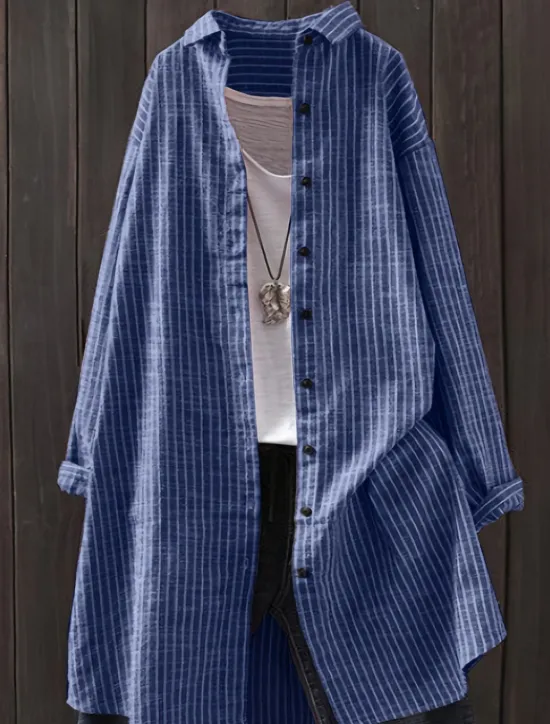 Best Women's Shirt Jacket Casual Jacket Comfortable Breathable Buttons Print Casual Plaid Vacation Street Casual Daily Wear Single Breasted Long Turndown Regular Fit Long Sleeve Outerwear Black Red Blue Women Jackets
