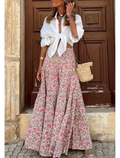 Outlet Women's Shirt Linen-Inspired Shirts Button Up Blouse Plain Casual Half Sleeve Shirt Collar Regular Tops Daily Lace up Summer Women Shirts