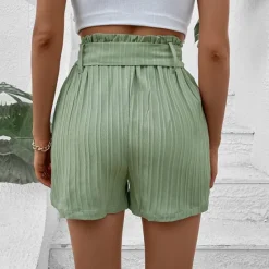 Women's Shorts Casual Daily Short Plain Side Pockets Breathability Comfortable Micro-elastic Going out Weekend Summer Regular Fit Women Shorts