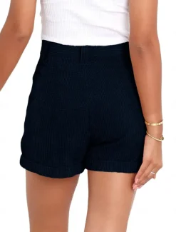 Outlet Women's Shorts Casual Daily Short Plain Side Pockets Breathability Comfortable Micro-elastic Weekend White Navy Blue Blue Khaki Summer Regular Fit Women Shorts