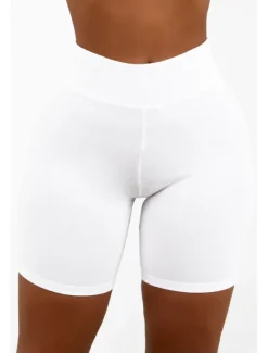Best Women's Shorts Leggings Solid Color Short Black Spring & Summer Home Outfits Women Shapewear|Leggings