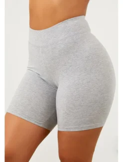 Best Women's Shorts Leggings Solid Color Short Black Spring & Summer Home Outfits Women Shapewear|Leggings