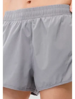 Sale Women's Shorts Slacks Fashion Streetwear Short Natural Plain Elastic Waist Comfy Outdoor Comfortable Street Going out Magenta Dark Gray Black White Summer Regular Fit Women Shorts