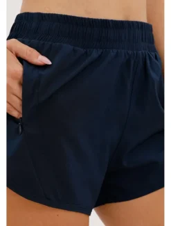 Sale Women's Shorts Slacks Fashion Streetwear Short Natural Plain Elastic Waist Comfy Outdoor Comfortable Street Going out Magenta Dark Gray Black White Summer Regular Fit Women Shorts