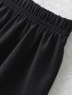 Outlet Women's Shorts Solid Color Chinos Fashion Casual Athleisure Short Mid Waist Plain Elastic Waistband Comfy Soft Comfortable Stretchy Outdoor Street Light Gray Black White Blue Summer Loose Fit Women Skirts|Shorts