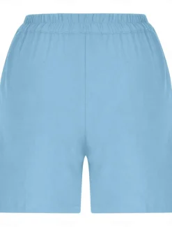 Sale Women's Shorts Solid Color Chinos Fashion Basic Short Medium Waist Plain Pocket Elastic Waist Comfort Outdoor Micro-elastic Vacation Street Causal Army Green Black White Blue Summer Regular Fit Women Shorts|Pants