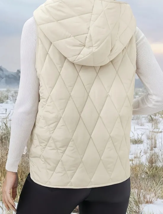 Hot Women's Shrugs Solid Color Basic Casual Long Sleeve V Neck Regular Tops Daily Patchwork Buttons Fall Winter Women Puffers & Parka