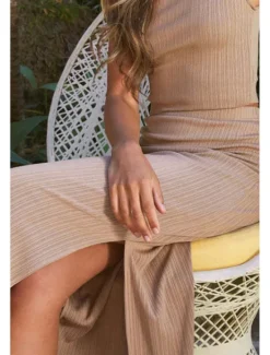 Discount Women's Skirt Bodycon Casual Midi Mid Rise Skirts Plain Split Ends Micro-elastic Street Going out Black White Camel Summer Polyester Women Skirts