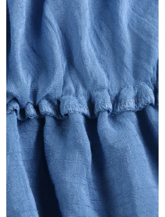 New Women's Skirt Swing Fashion Maxi Mid Rise Skirts Plain Ruched Micro-elastic Vacation Street Black White Pink Blue Summer Cotton Women Skirts