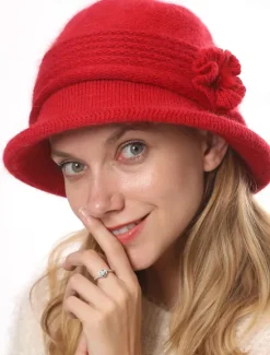 Best Women's Slouchy Beanie Hat Warm Winter Hat Daily Holiday Solid / Plain Color Knit Casual Casual / Daily 1 pcs Women Hats