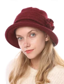Best Women's Slouchy Beanie Hat Warm Winter Hat Daily Holiday Solid / Plain Color Knit Casual Casual / Daily 1 pcs Women Hats