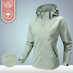 Best Women's Softshell Jacket Hiking Jacket Hiking Windbreaker Outdoor Thermal Warm Waterproof Windproof Jackets Rain Coats Outerwear Winter Jacket Full Length Hidden Zipper Fishing Camping / Hiking Women Jackets