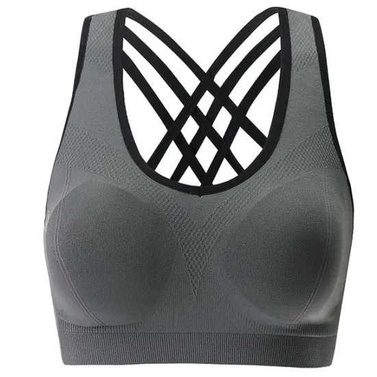 Women's Sports Bras High Impact Seamless Longline Sports Bra for Women Pack with Removable Pad Home Outfits Women Lingerie