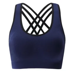 Women's Sports Bras High Impact Seamless Longline Sports Bra for Women Pack with Removable Pad Home Outfits Women Lingerie