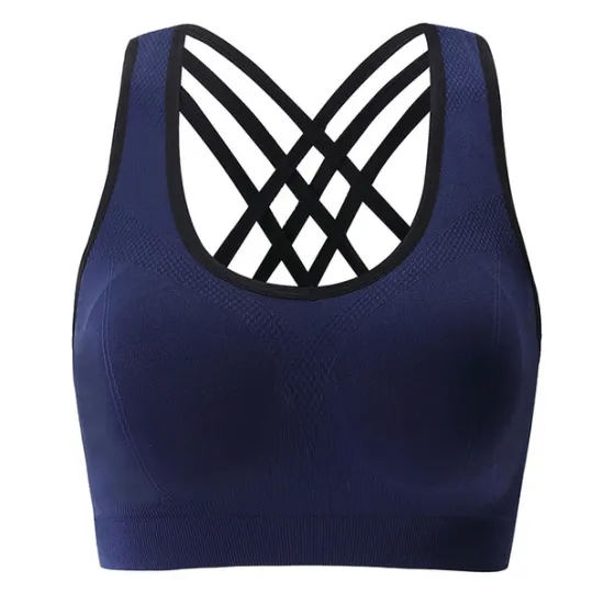 Women's Sports Bras High Impact Seamless Longline Sports Bra for Women Pack with Removable Pad Home Outfits Women Lingerie