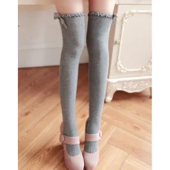 New Women's Stockings Wedding Work Holiday Retro Cotton Sexy Lolita Cute 1 Pair Women Socks