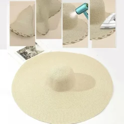Outlet Women's Sun Hat Straw Hat Straw Boho Beach Women Hats