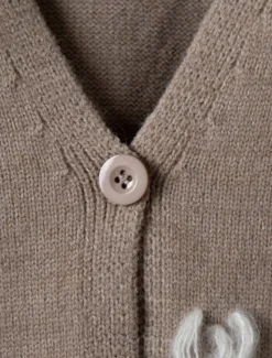 Sale Women's Sweater Cardigan Casual Soft Floral Ribbed V Neck Buttons Knitted Long Sleeve Regular Tops Knit Outdoor Daily Weekend Red Green Fall Winter Women Cardigans & Outerwears